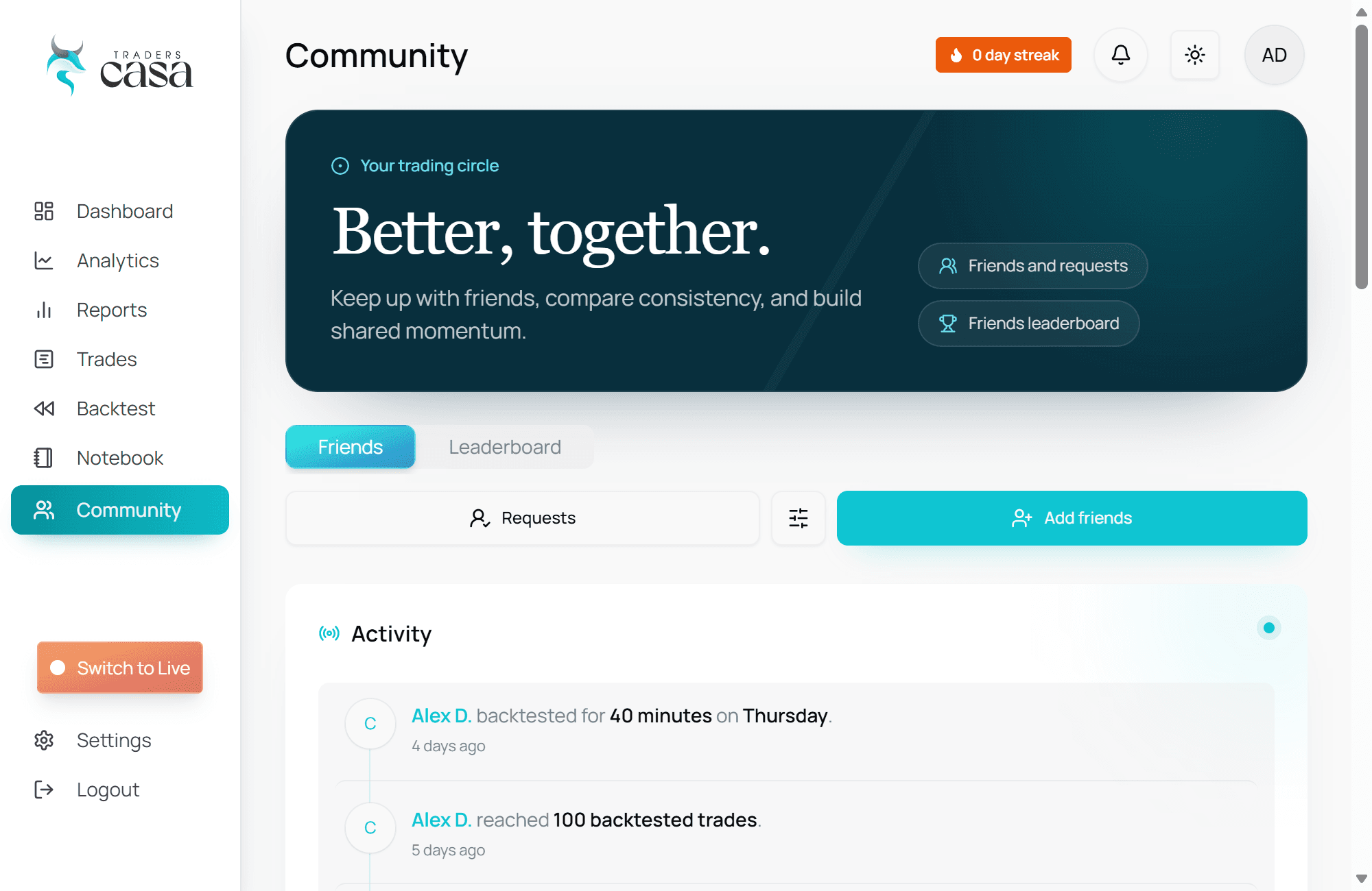 Traders Casa Community